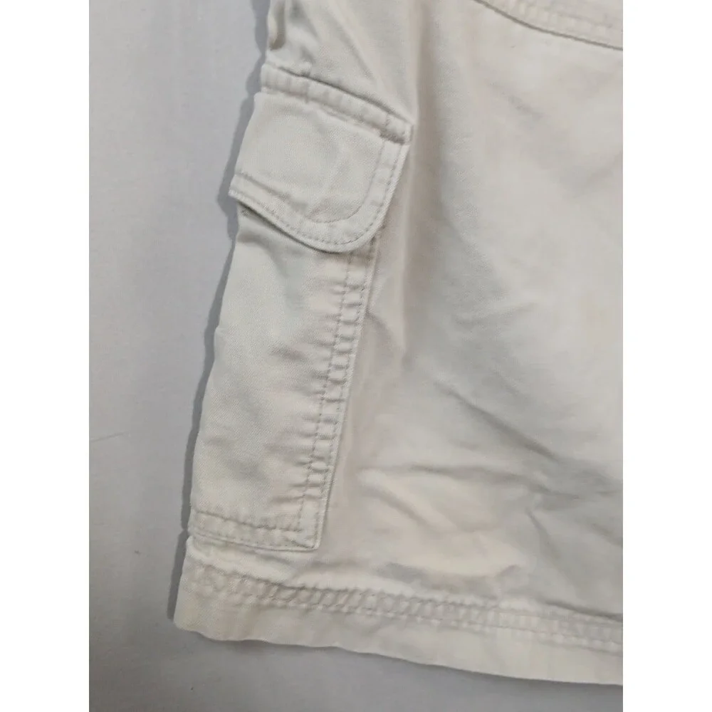 Columbia Mens Cargo Hiking Shorts Size 36 Khaki Omni Shield Stain Repellent 10in